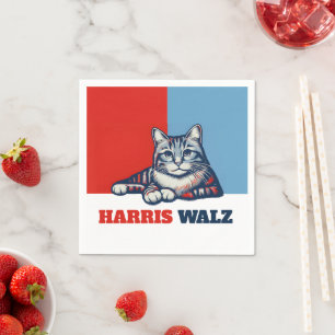 Harris Walz 2024, natuurlijk Cat Servet