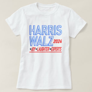 Harris Walz 2024 Presidentiële verkiezingen T-shir T-shirt