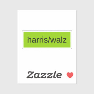 Harris Walz 2024 Presidentsverkiezingen Trendy Sticker