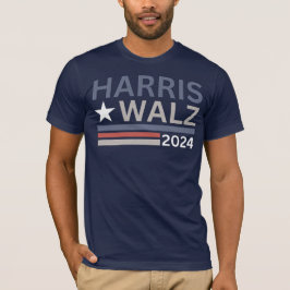 HARRIS WALZ 2024 RETRO T-SHIRT