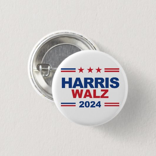 Harris Walz 2024 Ronde Button 3,2 Cm (Voorkant /achterkant)