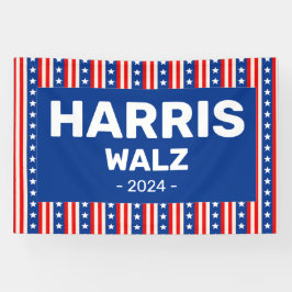 Harris - Walz 2024 Spandoek