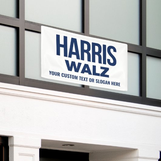 HARRIS WALZ 2024 SPANDOEK (Buitenkant Gebouw)