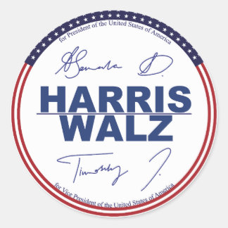 Harris - Walz 2024 stickers