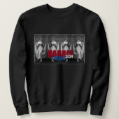 Harris-Walz 2024 sweatshirt (Design voorkant)