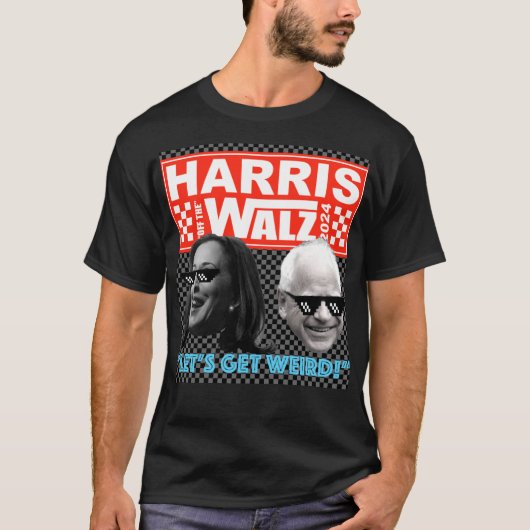 Harris Walz 2024 T-shirt (Voorkant)