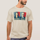 Harris Walz 2024 T-shirt (Voorkant)