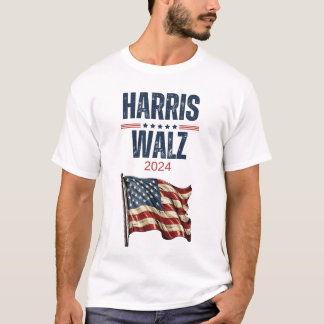 Harris Walz 2024 T-shirt