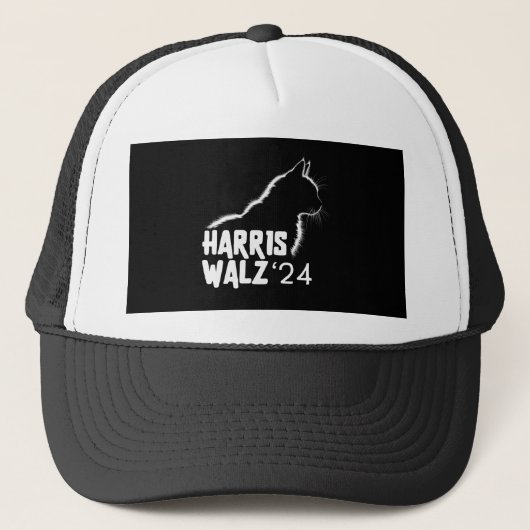 Harris Walz 2024 Trucker Pet (Voorkant)