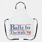 Harris Walz 2024 Verkiezing Kamala Tim Waltz Ameri Schort (Voorkant)