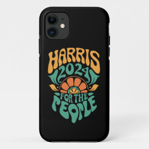 Harris Walz 2024 Verkiezing President Kamala Harri iPhone 11 Hoesje