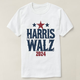Harris Walz 2024 Verkiezingen Kamala Harris Tim Wa T-shirt