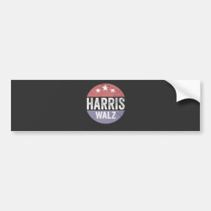 Harris Walz 2024 Verkiezingen Kamala Tim Waltz Ame Bumpersticker