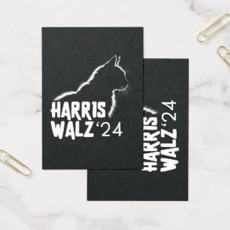 Harris Walz 2024 Visitekaartje