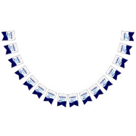 Harris Walz 2024 voor President Blue Wave Vlaggetjes