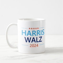 Harris Walz 2024 voor President Koffiemok