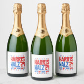HARRIS WALZ 2024 - We gaan niet terug Sparkling Wijnetiket (Flessen)