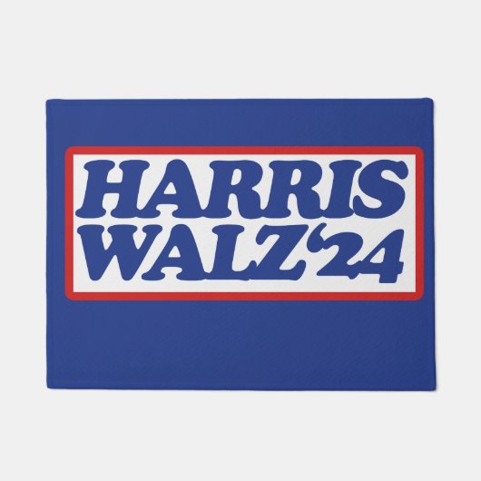 Harris Walz '24 Deurmat (Voorkant)