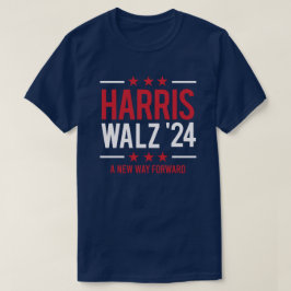 Harris Walz '24 - Een nieuwe weg vooruit T-shirt