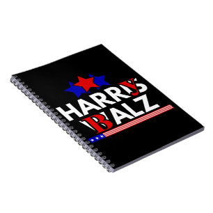 Harris Walz 24 Harry Balz 2024 Meme Democratics Notitieboek