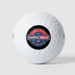 Harris Walz 24 Kamala Harris Madam President 2024 Golfballen