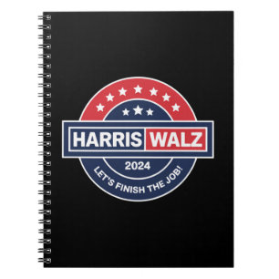 Harris Walz 24 Kamala Harris Madam President 2024 Notitieboek