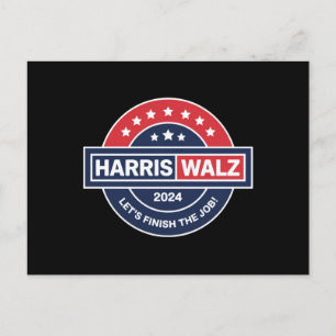 Harris Walz 24 Kamala Harris Mevrouw President 202 Briefkaart