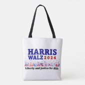 Harris Walz Bag Draagtas (Achterkant)