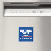 Harris Walz campagne 2024 Magneet (Insitu (Vaatwasser))