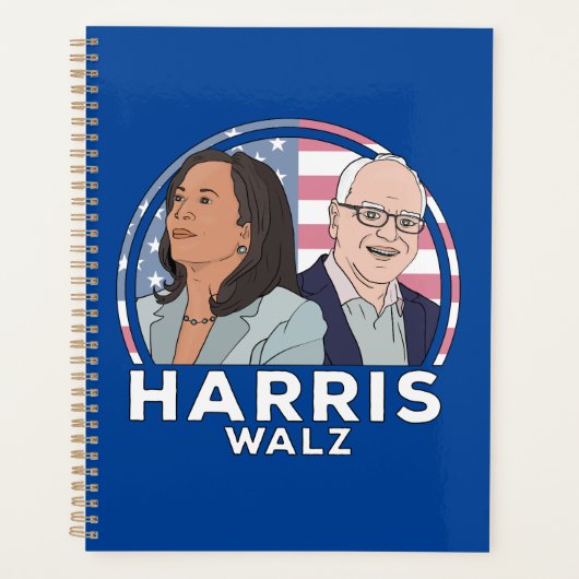 Harris Walz Election Planner (Voorkant)