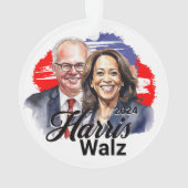 Harris Walz Élection Présidentielle 2024 (dos)