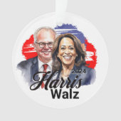 Harris Walz Élection Présidentielle 2024 (devant)