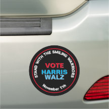 HARRIS WALZ Guerriers souriants Magnet de voiture