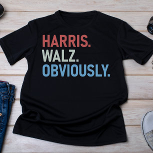 Harris Walz heeft duidelijk een gedurfde politieke T-shirt