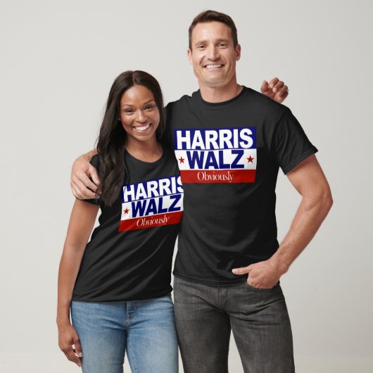 Harris Walz is duidelijk Harris 2024 Kamala T-shirt (Unisex)
