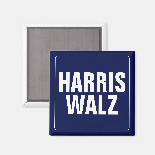 Harris-Walz Magneet (Voorkant / Achterkant)