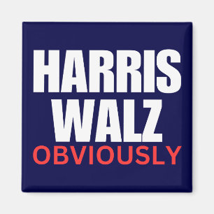 Harris Walz NATUURLIJK Harris Walz 2024 natuurli Magneet