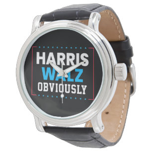 Harris Walz natuurlijk Horloge
