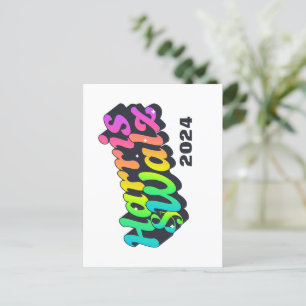 Harris & Walz Rainbow Briefkaart