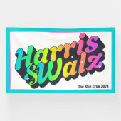 Harris & Walz Rainbow Spandoek (Horizontaal)