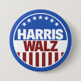 Harris Walz Ronde Button 7,6 Cm