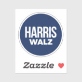 Harris Walz Sticker (Vel)
