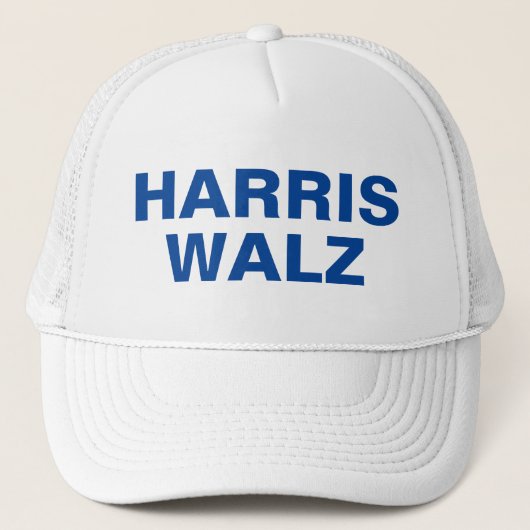 Harris Walz  Trucker Pet (Voorkant)
