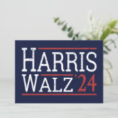Harris Walz Verkiezingen 2024 I (Staand voorkant)