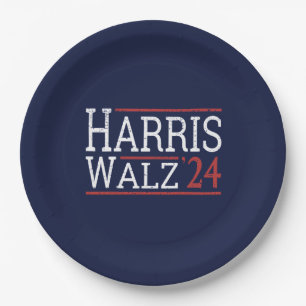 Harris Walz Verkiezingen 2024 I Papieren Bordje