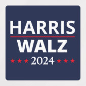 Harris Walz Verkiezingen 2024 III Labels (Design 1)
