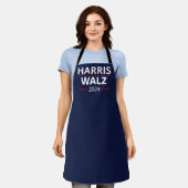 Harris Walz Verkiezingen 2024 III Schort (Gedragen)