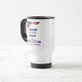 Harris Walz, verkiezingscampagne 2024, Reisbeker (Voorkant links)