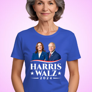 Harris Walz verkiezingscampagne 2024 T-shirt