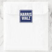 Harris-Walz Vierkante Sticker (Tas)